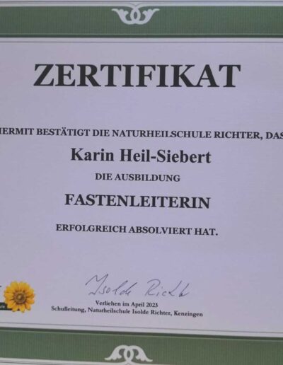 Fastenleiterin